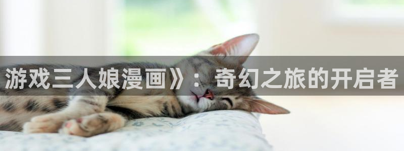 韩国歪歪汗汗漫画：游戏三人娘漫画》：奇幻之旅的开启者